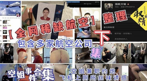 全网稀缺航空整理包含多家航空公司下集